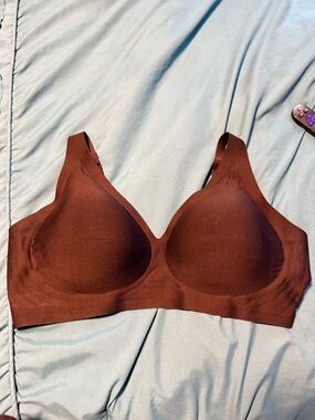 THIRD LOVE Seamless Black (I promise lol) Wireless T-Shirt Bra 42DDD/F